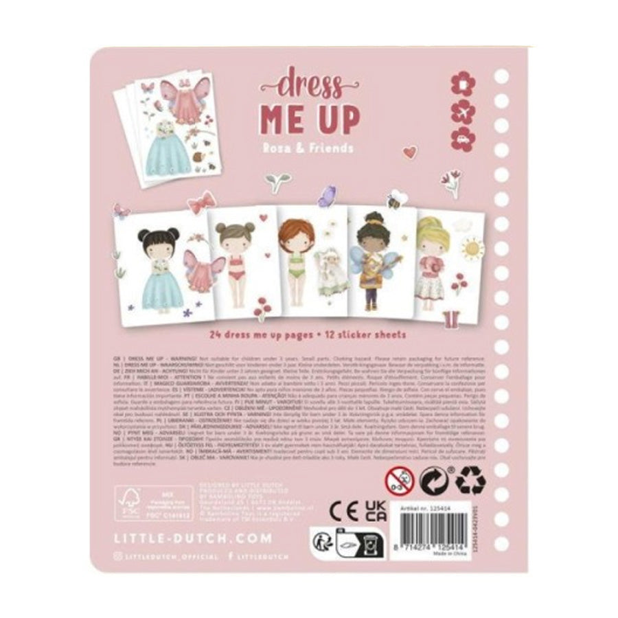 Livro de Vestir - Rosa & Friends - Little Dutch