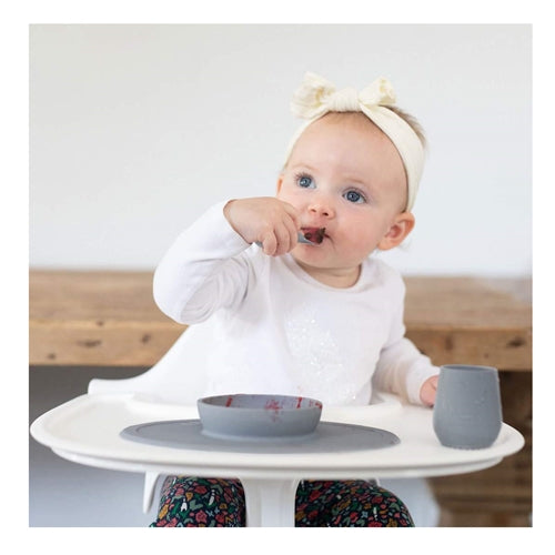 Tiny Cup Spoon Cinza Nórdico - EZPZ