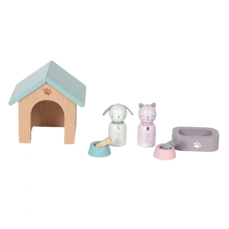 Playset Pets 8 peças - Little Dutch