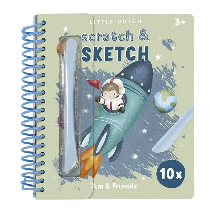 Livro Scratch - Jim & Friends - Little Dutch