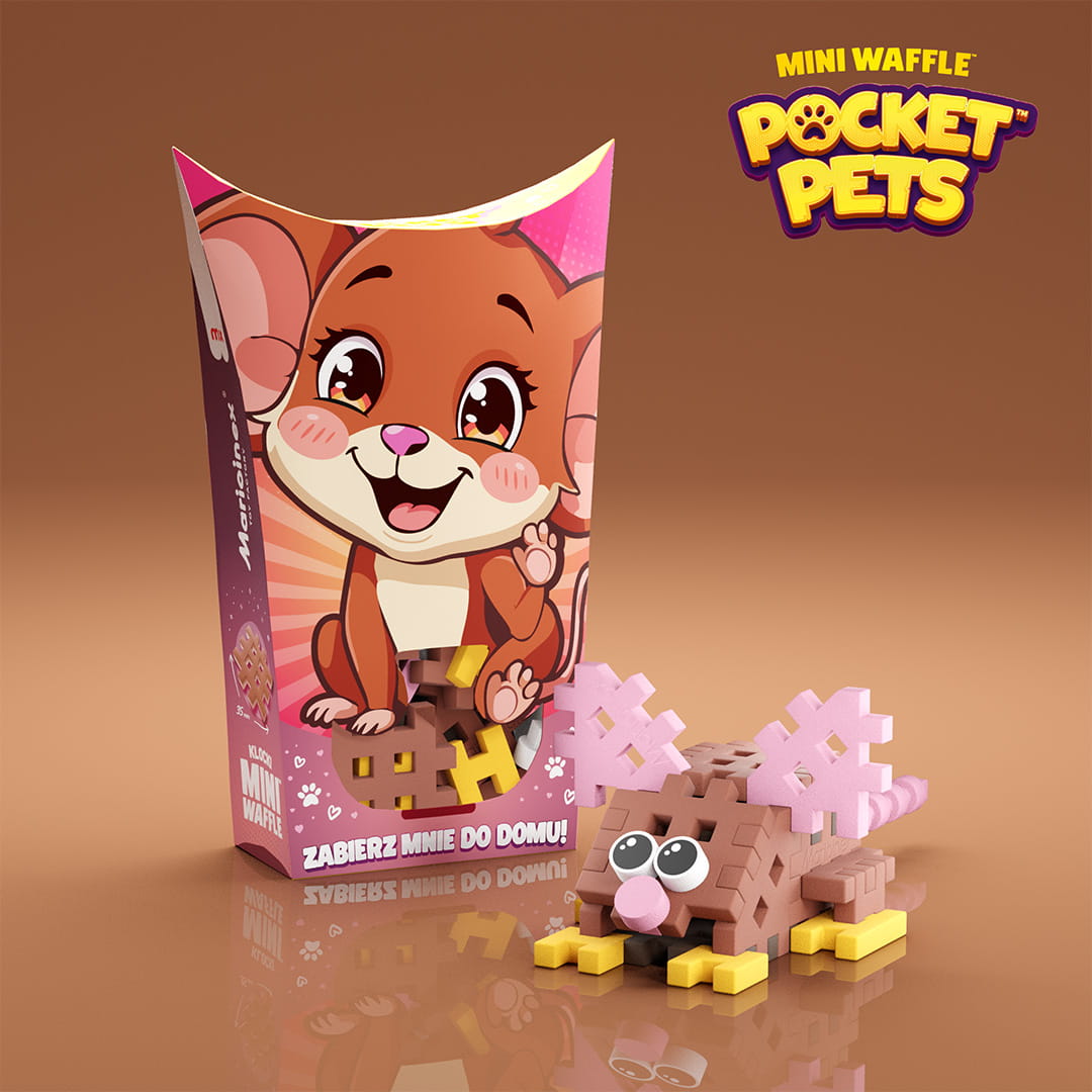 Marioinex - Mini Waffle Pocket Pets Rato