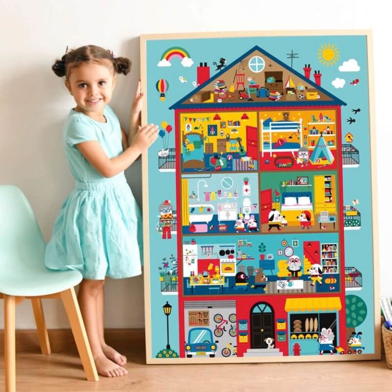 Poster Criativo "Discovery Casa" +3 - Poppik