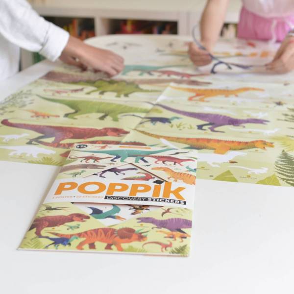Poster Criativo "Discovery Dinossauros" (5-12) - Poppik