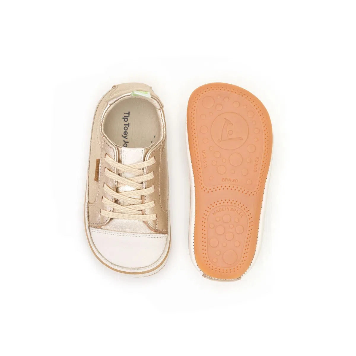 Ténis Funky Dourado - Tip Toey Joey