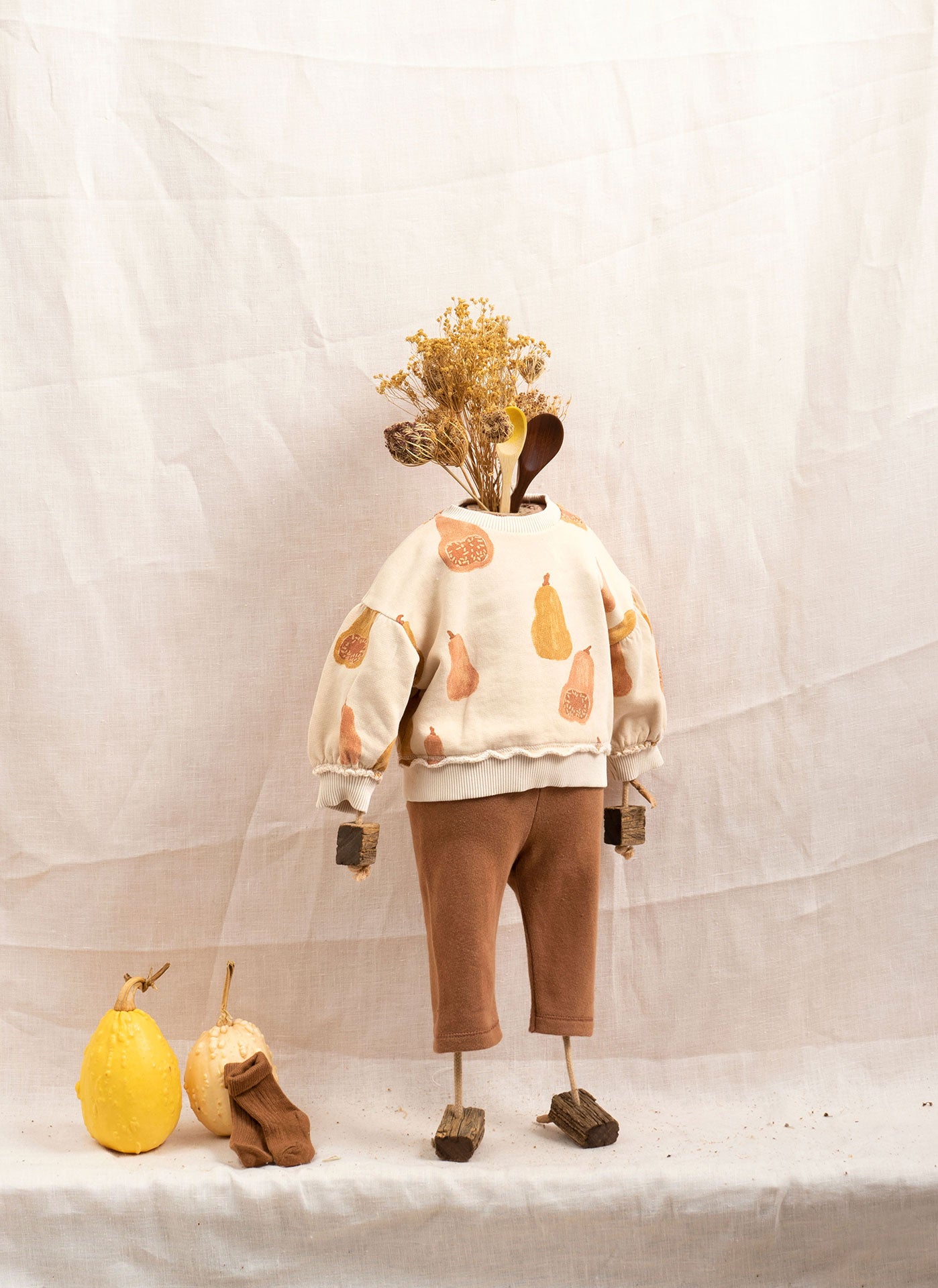 Calça Felpa Estampada