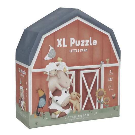 Little Dutch - Floor puzzle Little Farm XL