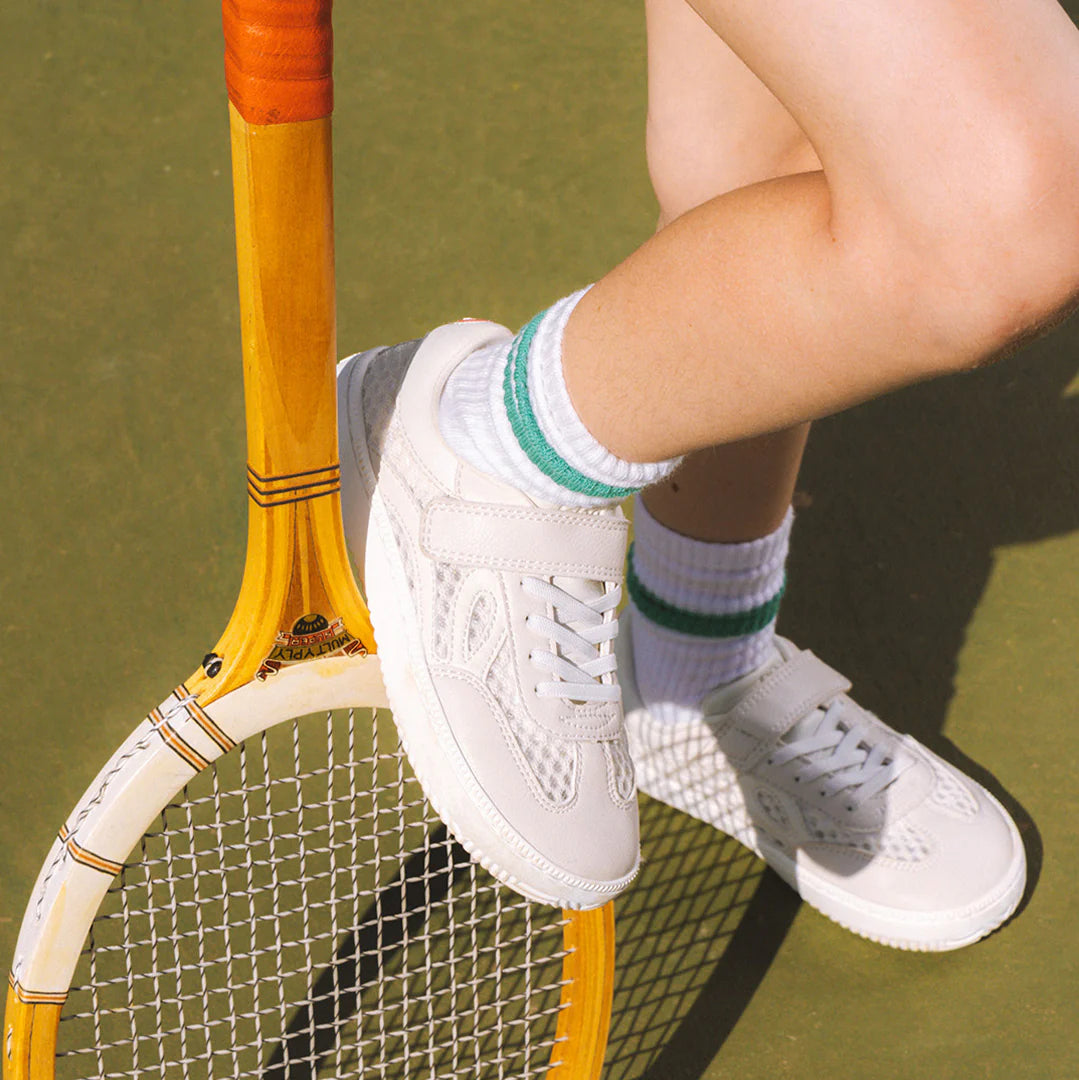 Lejan - Ténis One Mesh Beige