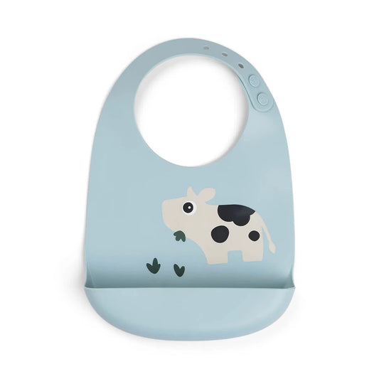 Done by Deer - Babete de Silicone Dotti Blue