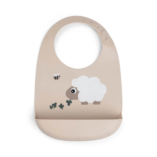 Done by Deer - Babete de Silicone Sheepy Sand