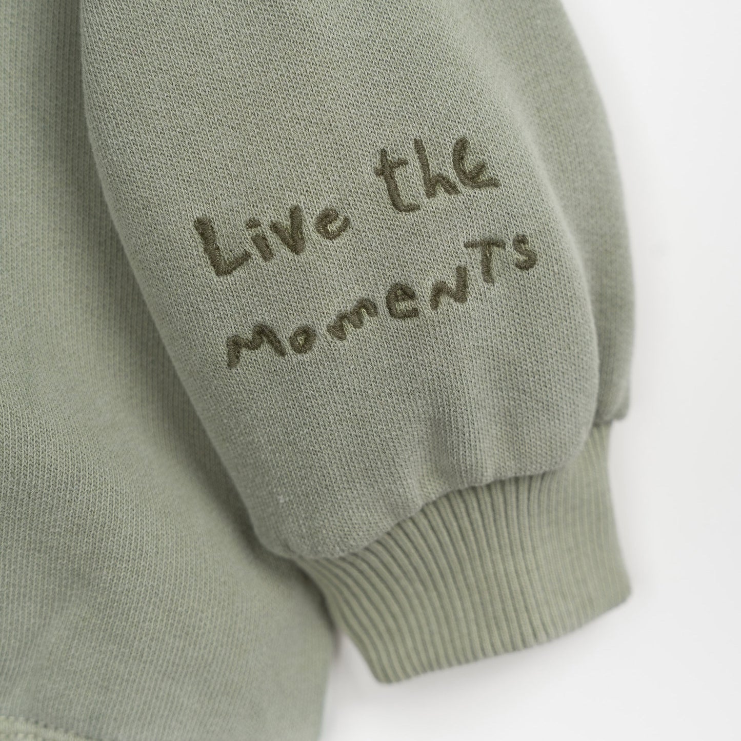 Play Up - Sweatshirt "live the moments" Verde