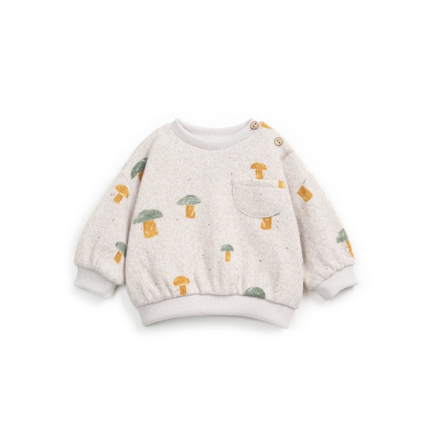 Play Up - Sweatshirt Estampado de Cogumelos