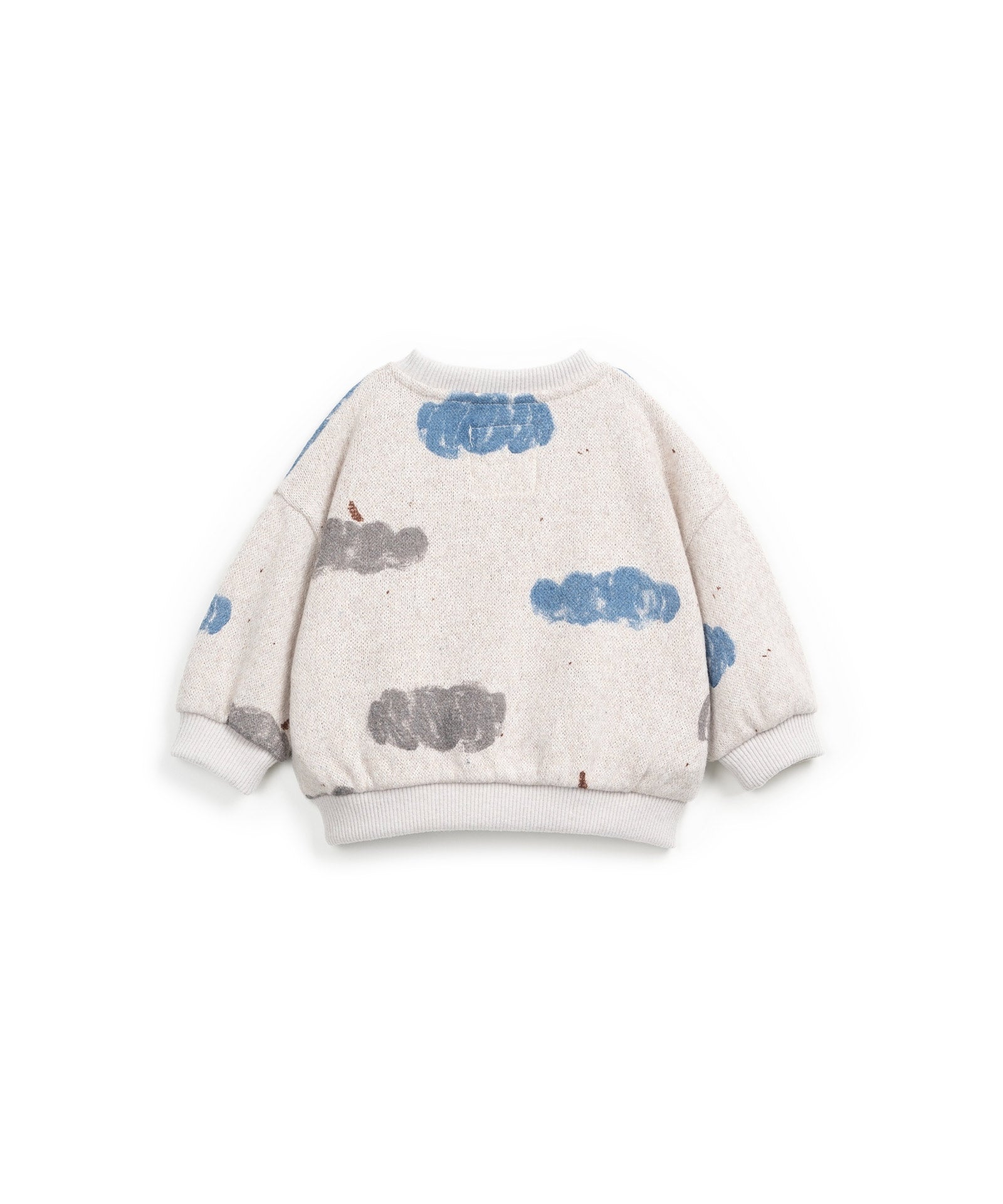 Play Up - Sweatshirt Estampado Nuvens