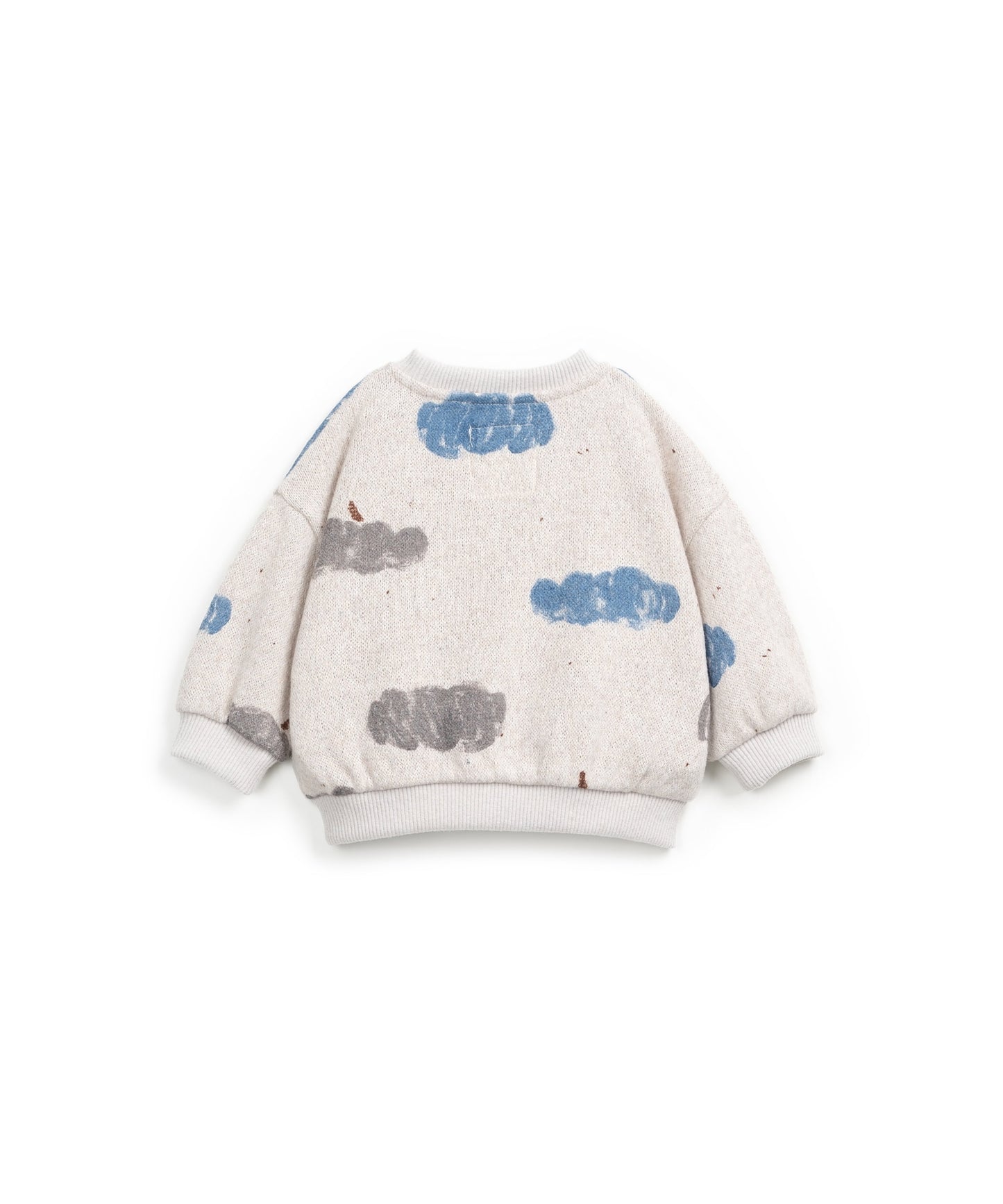 Play Up - Sweatshirt Estampado Nuvens