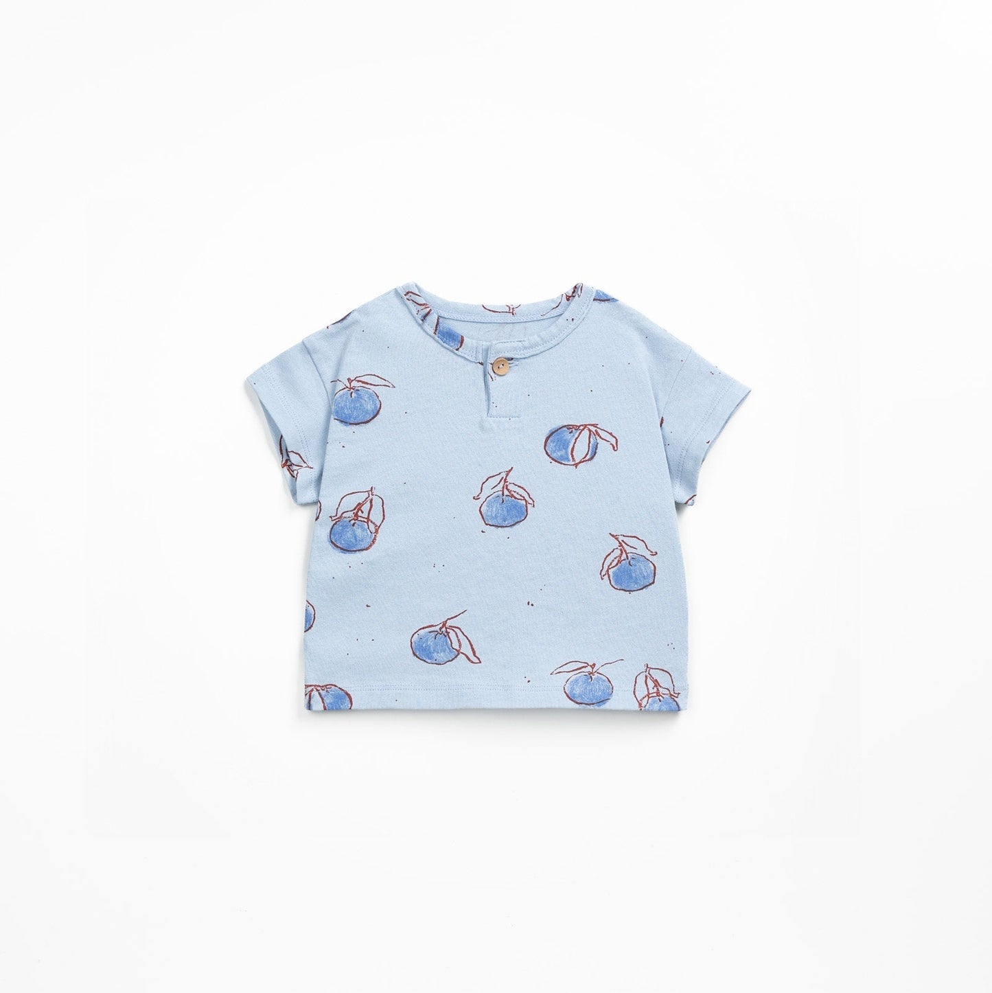 Play Up - T-shirt Estampado Frutas Azul