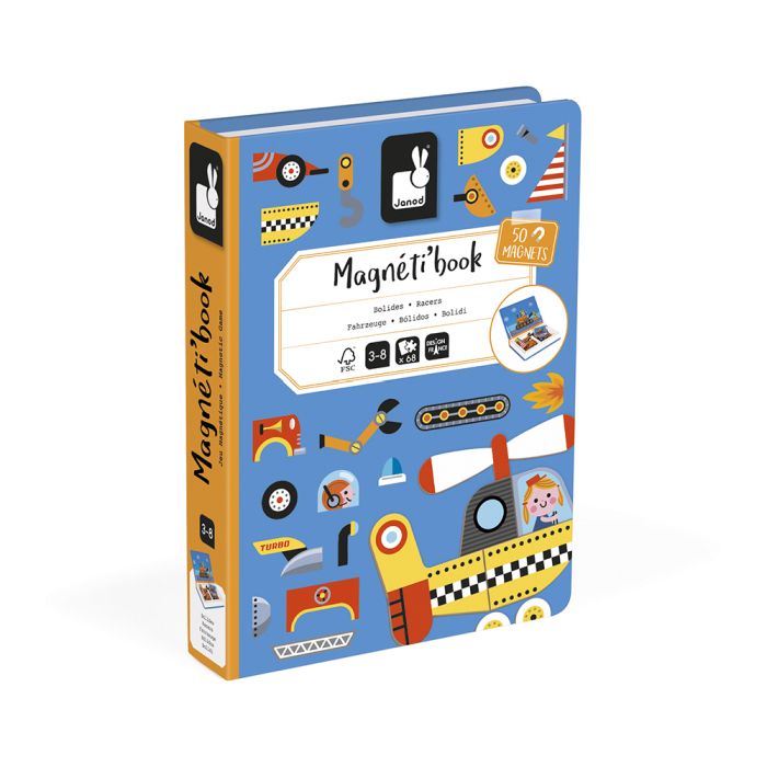 Janod - Magnetic Book: Corridas