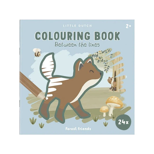 Little Dutch - Livro de Colorir Entre Linhas - Forest Friends