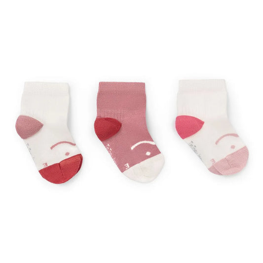 White Smile Barefoot Socks - Tip Toey Joey