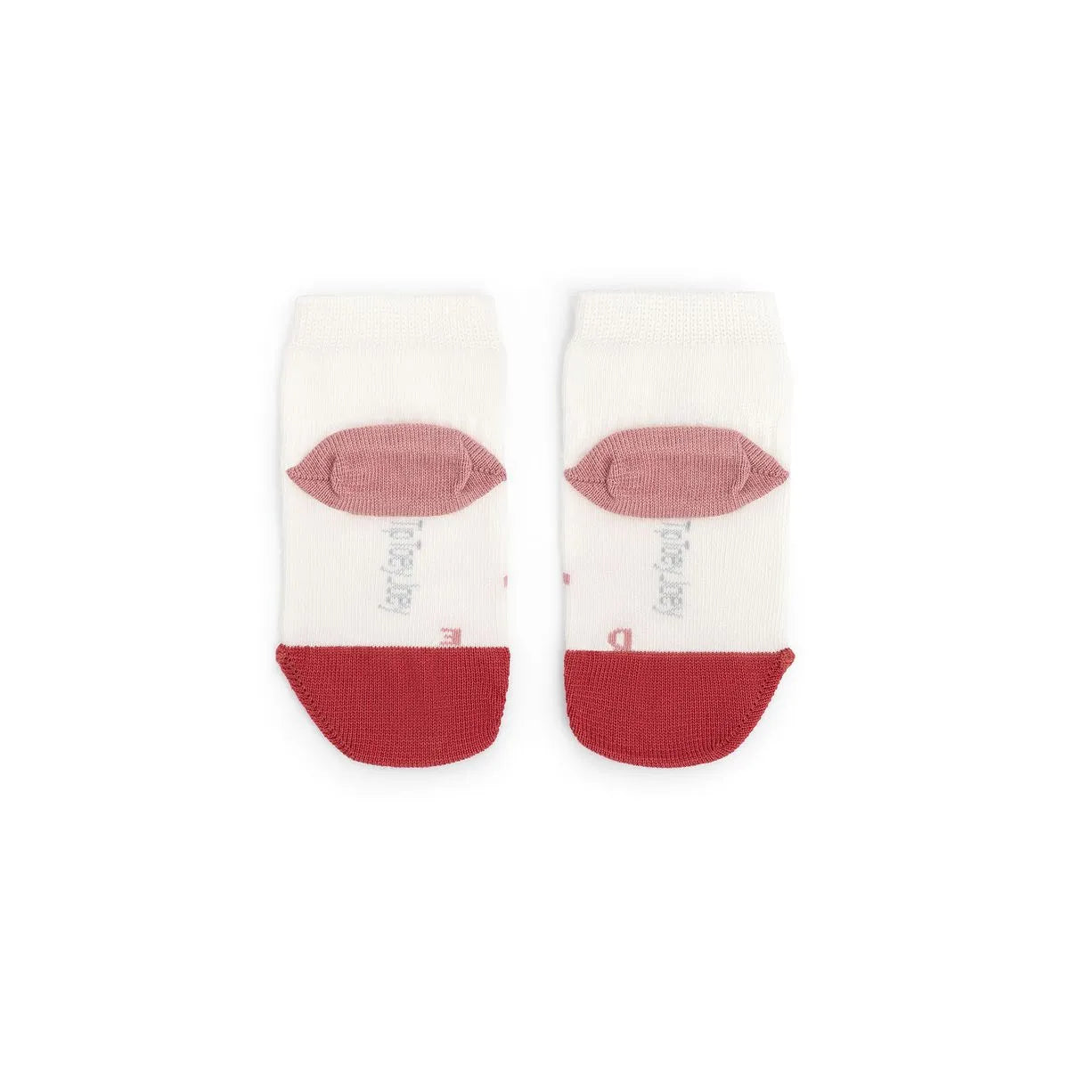 Tip Toey Joey - Kit de 3 meias barefoot Rosa