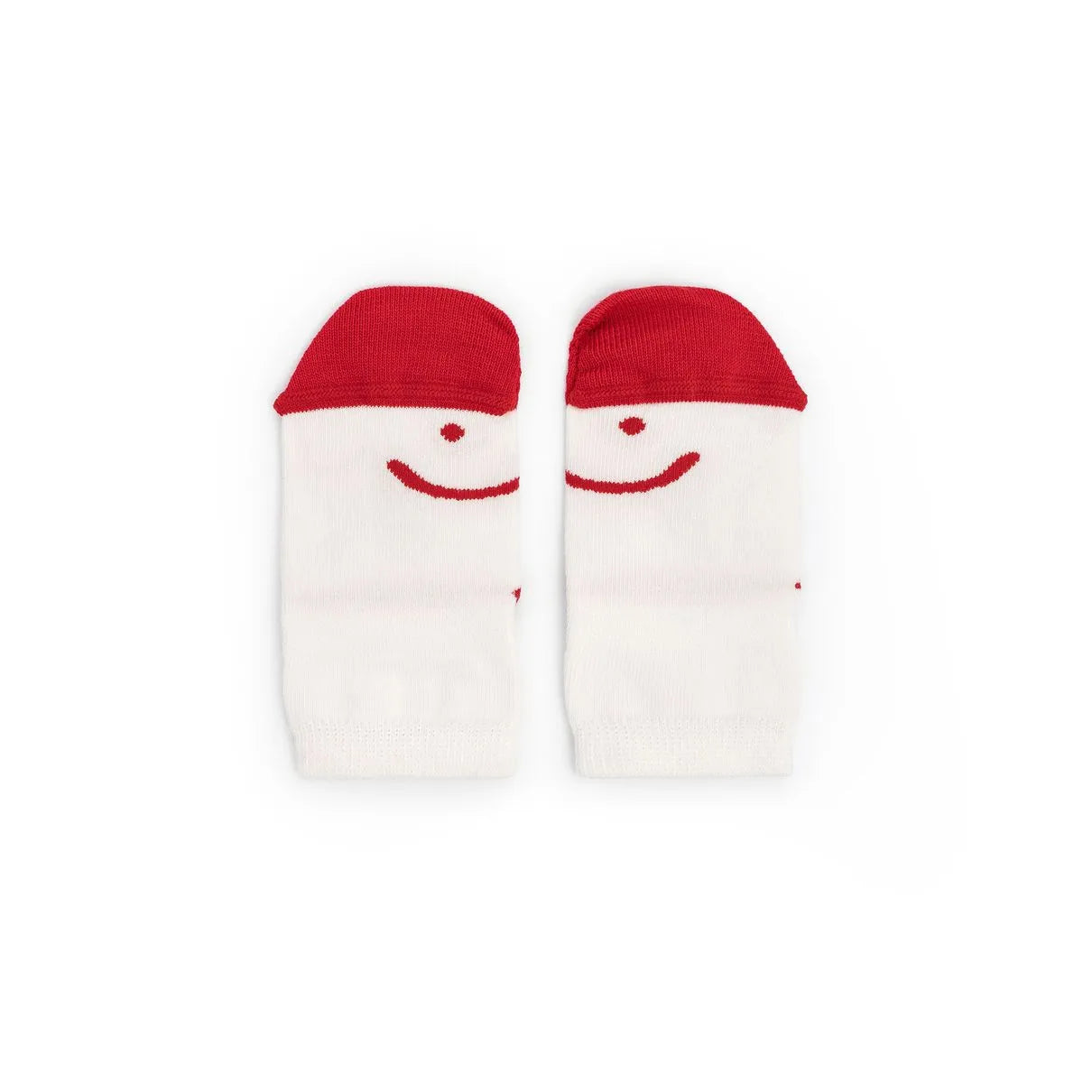 White Smile Barefoot Socks - Tip Toey Joey