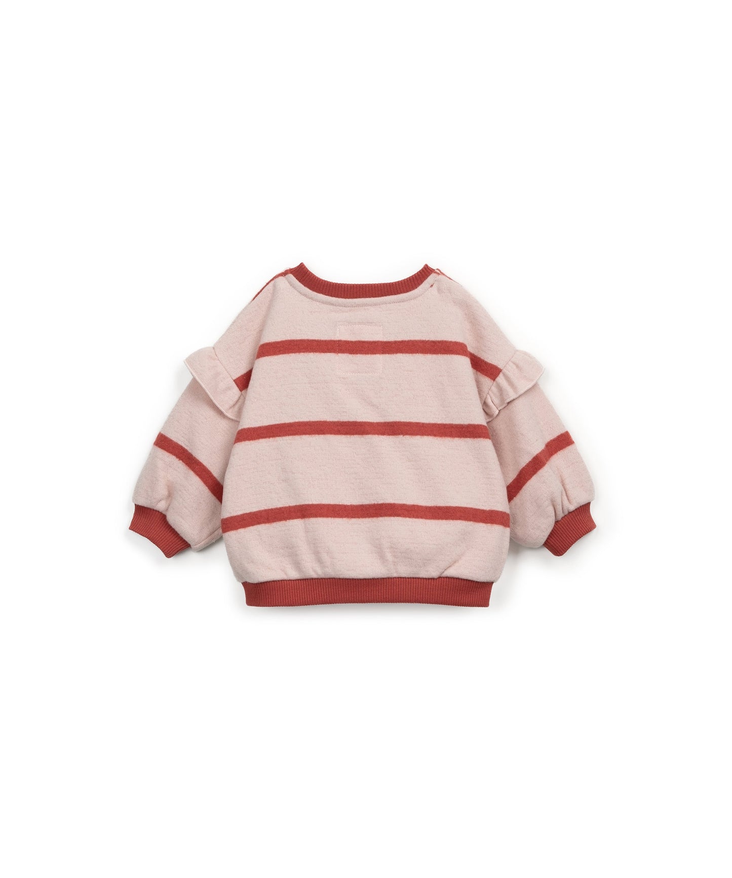 Play Up - Camisola de Folhos Riscas Rosa