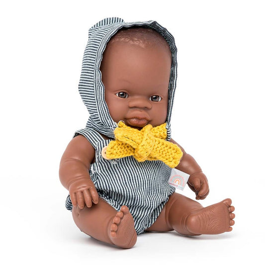 Miniland - African Boy Doll 21 cm