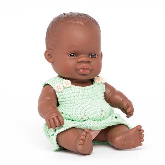 Miniland - African Girl Doll 21 cm