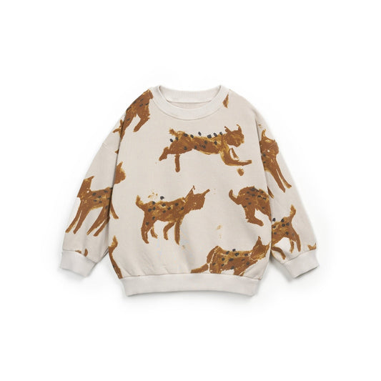 Play Up - Sweatshirt com Estampado de Linces