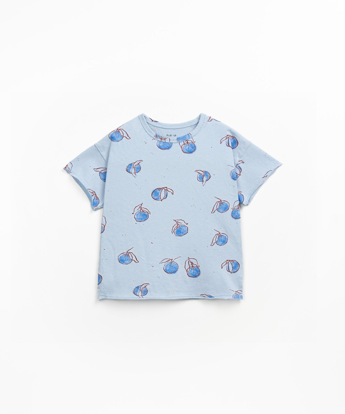 Play Up - T-shirt Estampado Frutas Azul