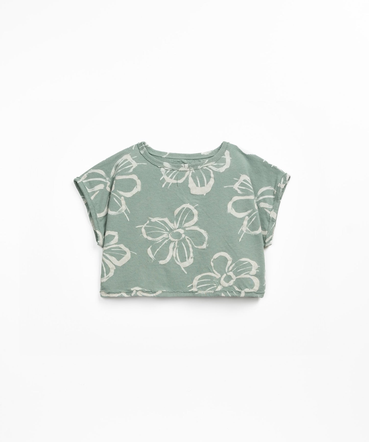 Play Up - T-Shirt Estampado Flores Verde