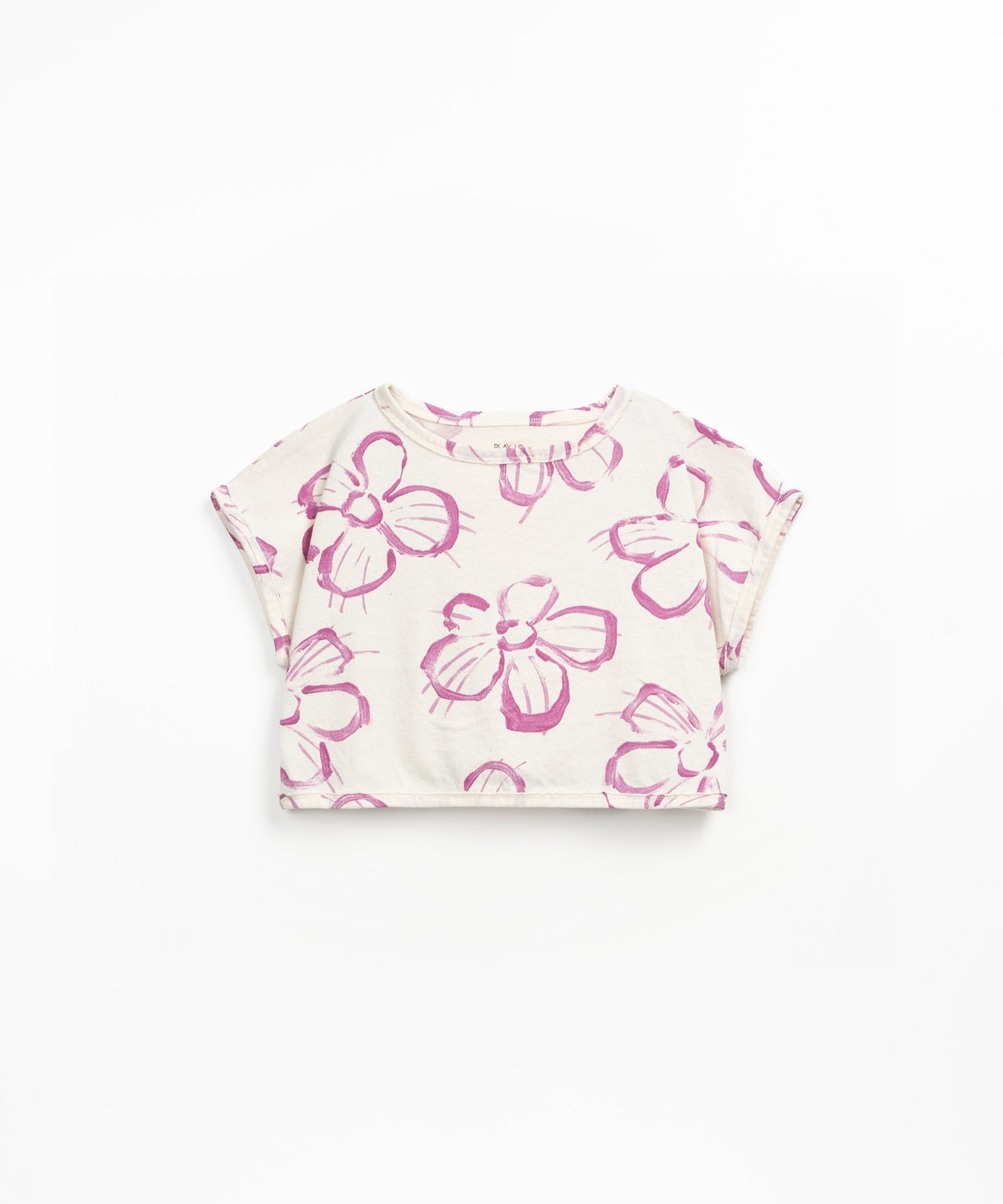 Play Up - T-Shirt Estampado Flores Rosa