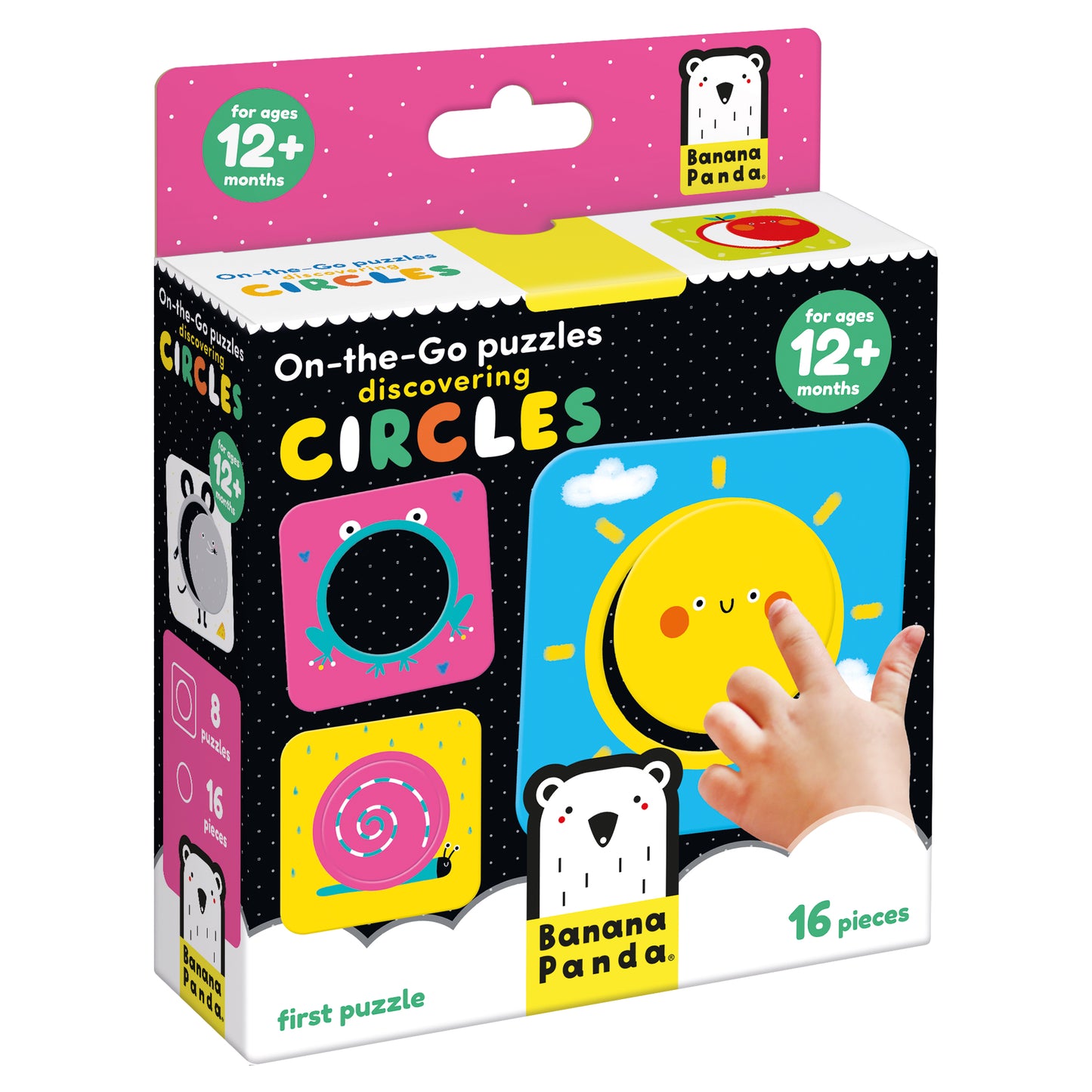 Banana Panda - On-The-Go Puzzles Discovering Circles 12m+