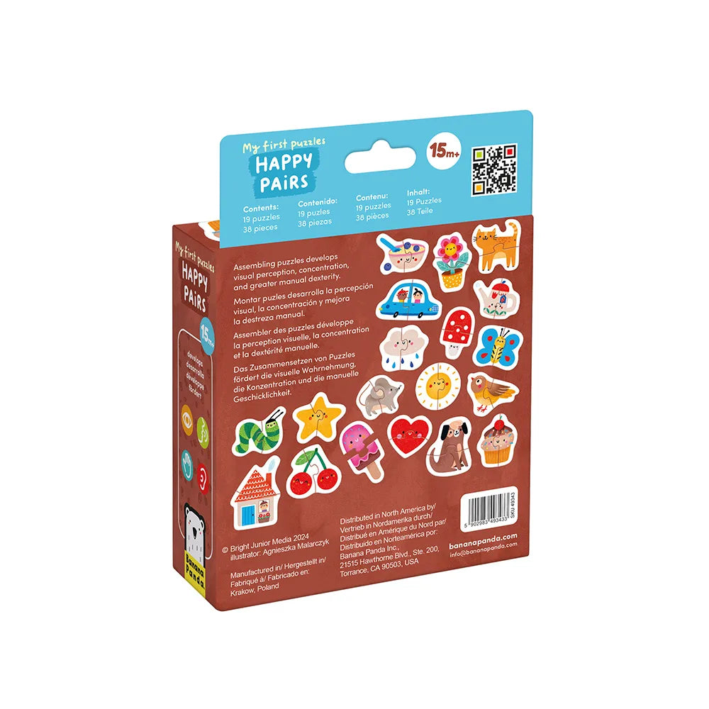 Banana Panda - My First Puzzles Happy Pairs