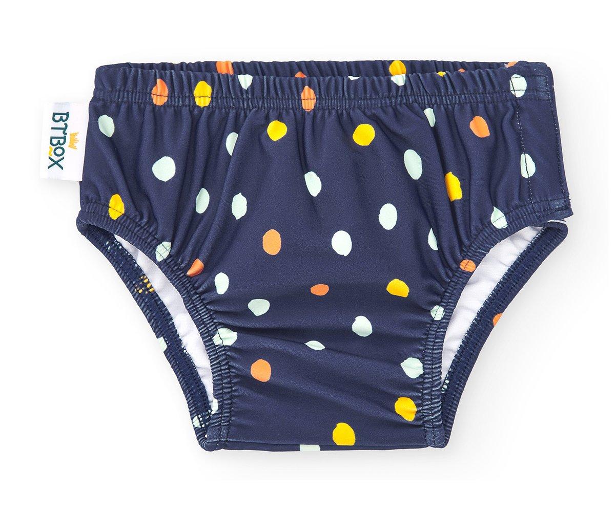 Swim diaper underwear UPF 50+ Lunares Navy - BT BOX