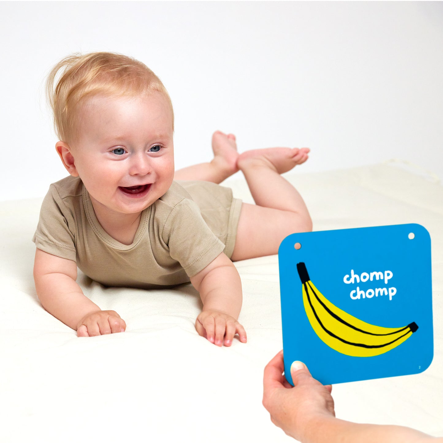 Baby Cards Alto Contraste +6m/+9m - Banana Panda