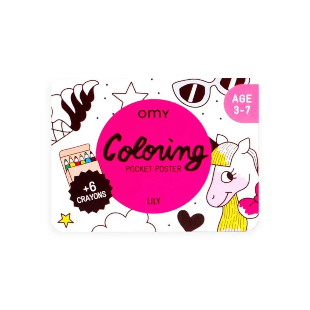 Omy - Pocket Coloring Lily