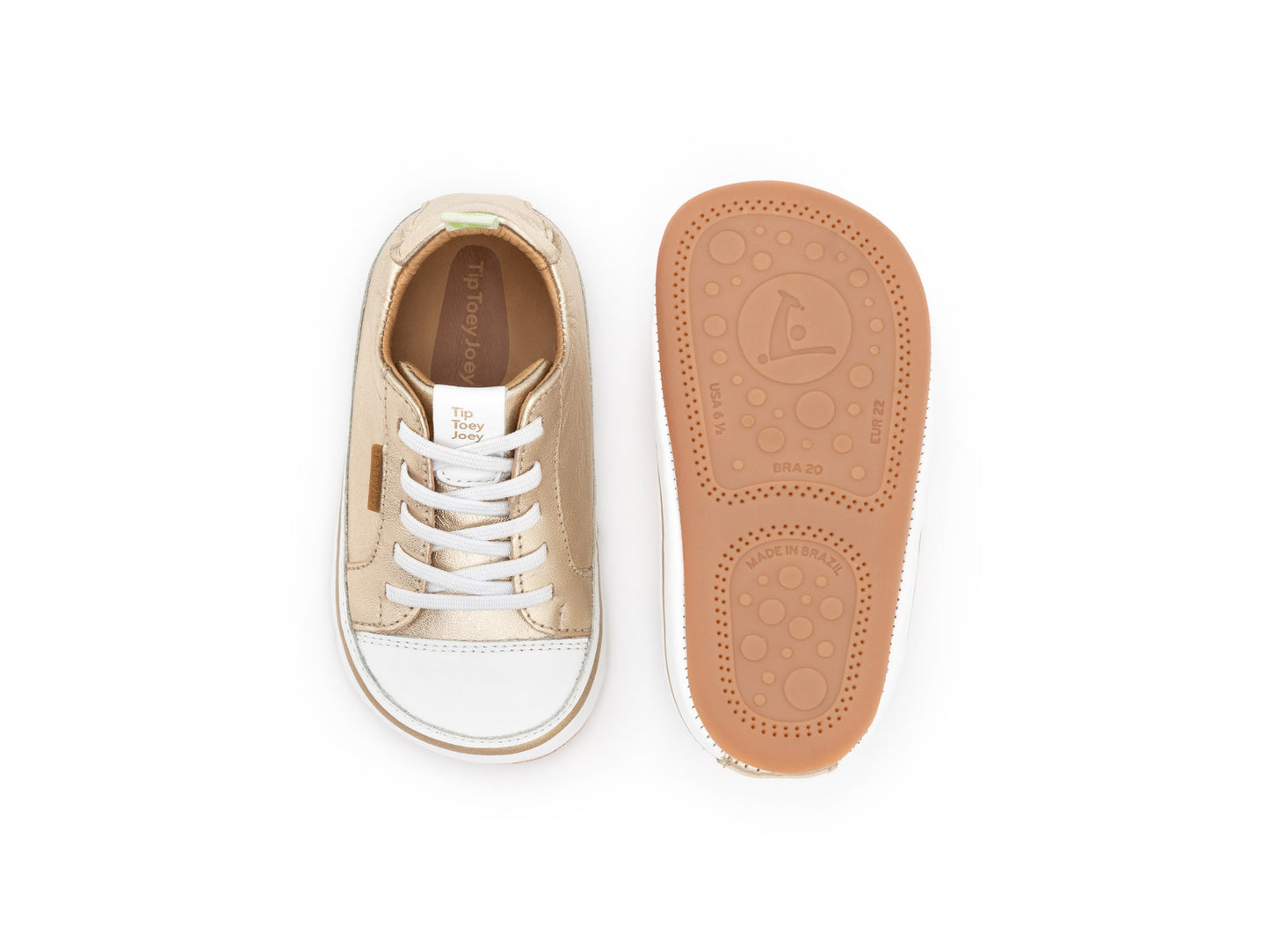 Tip Toey Joey - Ténis Funky Dourado