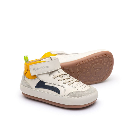 Funky Gold Sneakers - Tip Toey Joey