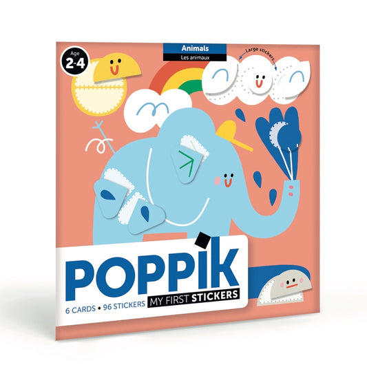 Poppik - Sticker Cards Baby Animals