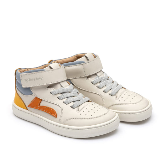 Tip Toey Joey - Ténis Landy High-top Tangerina (run&play)