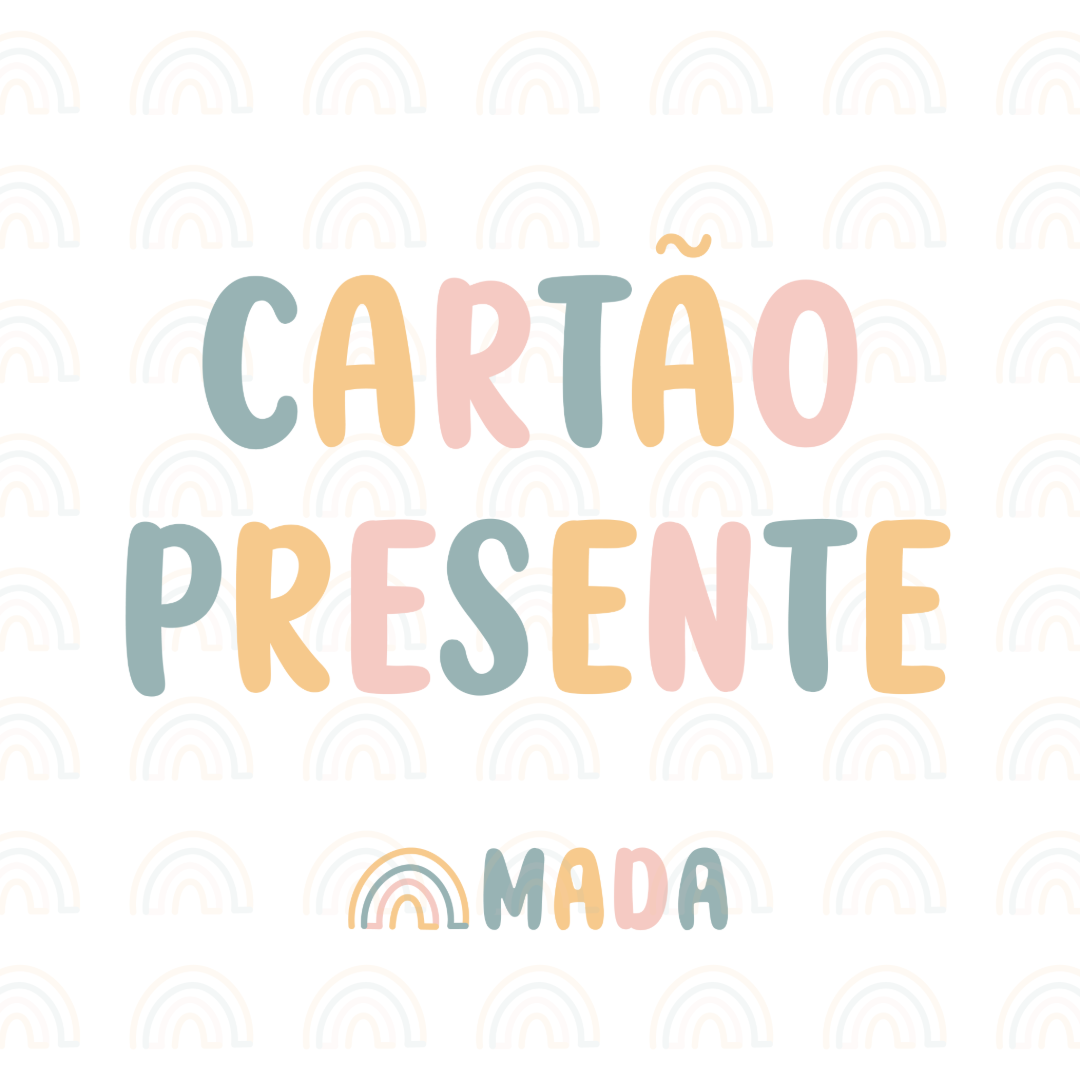 Cartão Presente Mada Baby Store