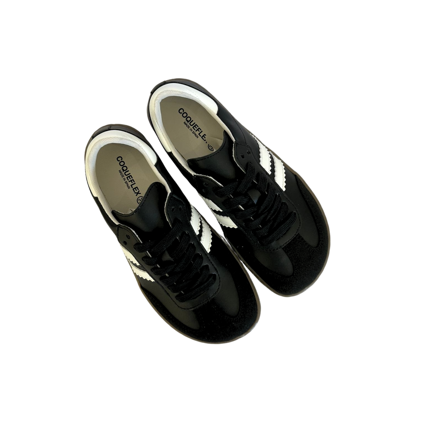 Coqueflex  - Ténis Suede Black