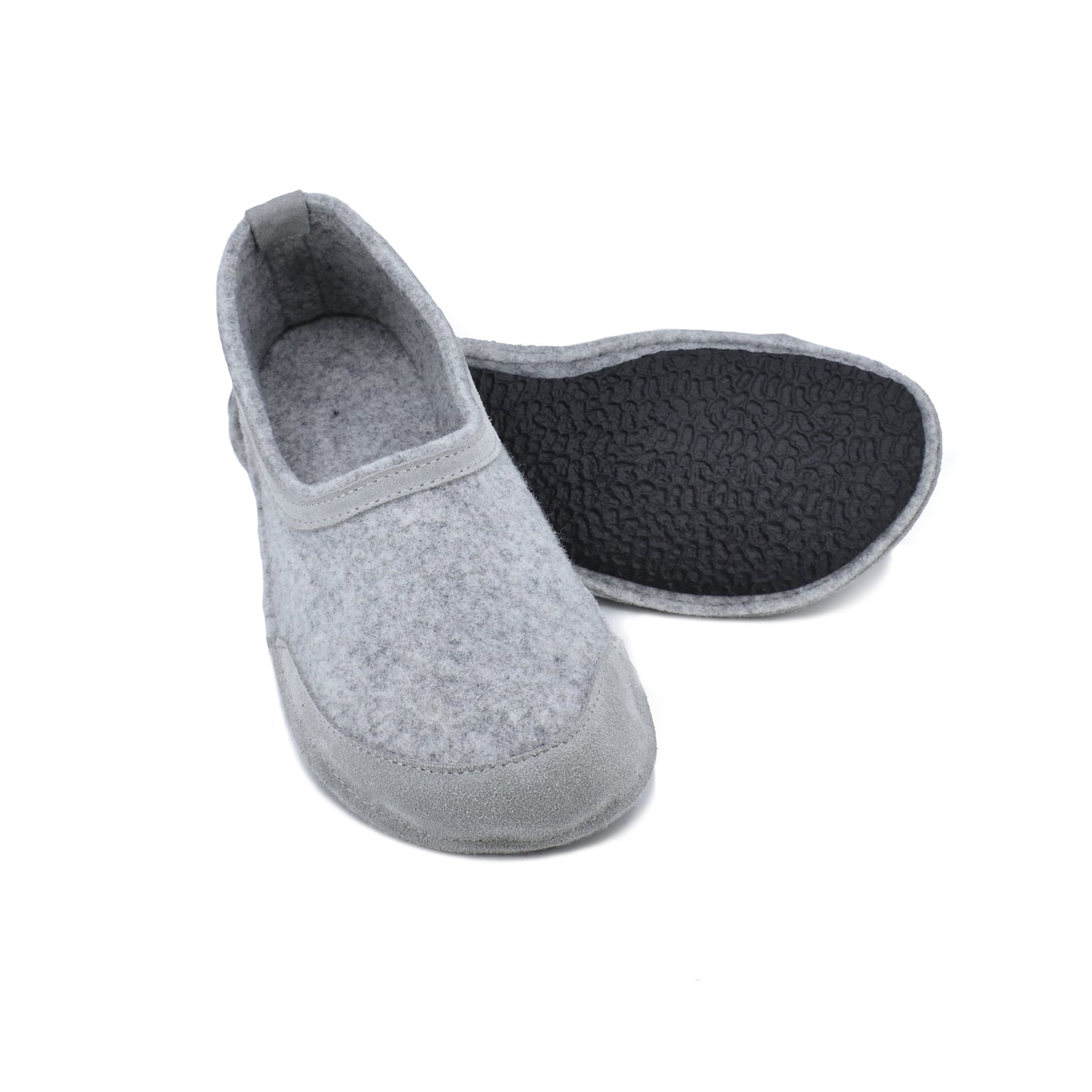 OmaKing - Pantufas barefoot felt Grey (Adulto)