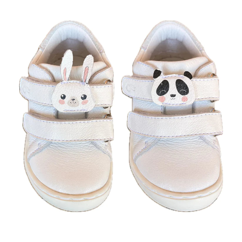 White Barefoot Panda - Bunny Barefoot