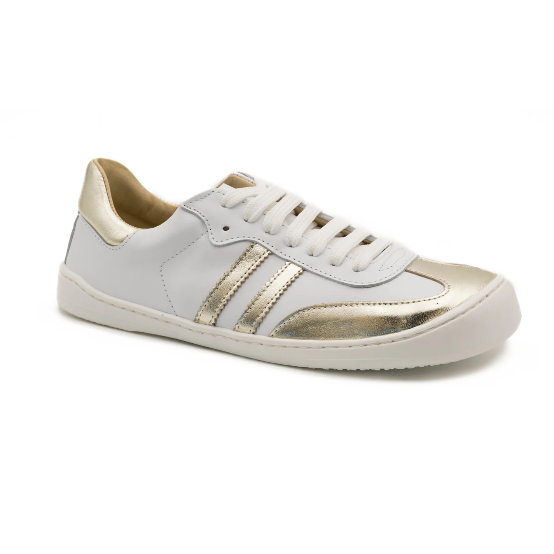 Flexi Nens - Ténis White&Gold
