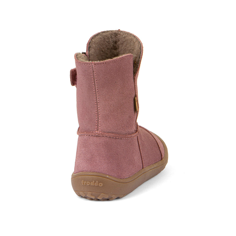 Froddo - Botas Tex Suede Pink (Impermeáveis)