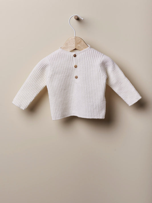 Wedoble - Pearl wool knitted sweater