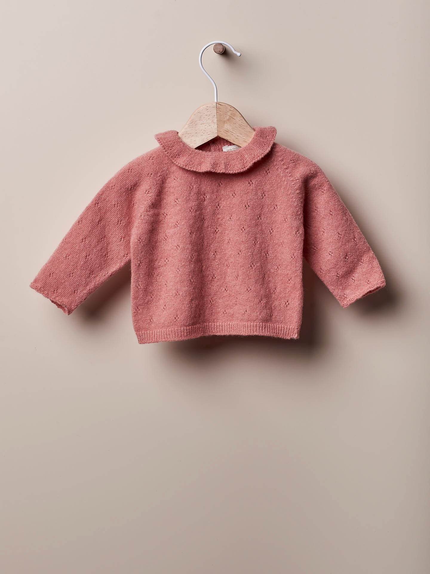 Wedoble - Coral wool knit sweater