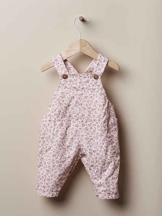 Wedoble - Floral cotton dungarees