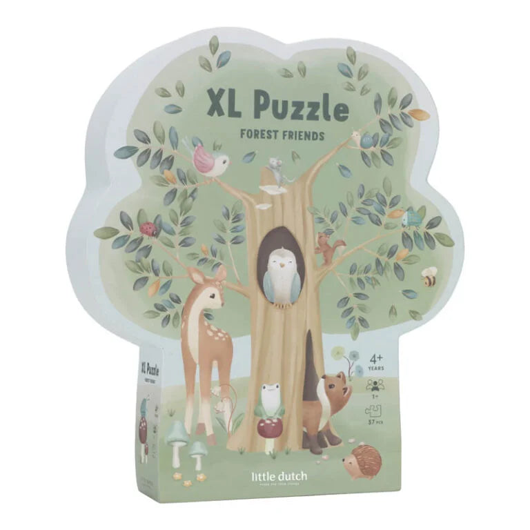 Little Dutch - Puzzle de chão Forest Friends XXL