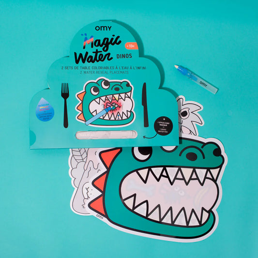 Omy - Magic Water Placemat Dino